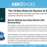 Xero Shoes' HFS is one of VeryWell Health's Best Shoes for Bunions
