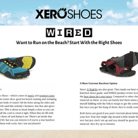 What Shoes Did WIRED Pick for Beach Running? Xero Shoes