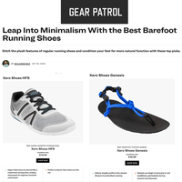 Gear Patrol's Best Barefoot Running Shoes: Xero Shoes' HFS and Genesis