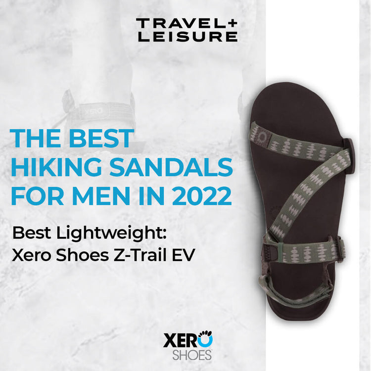 Travel + Leisure Names Xero Shoes' Z-Trail the Best Lightweight Hiking Sandal
