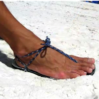 Raymond's Double-Thong Running Sandal Tying Method