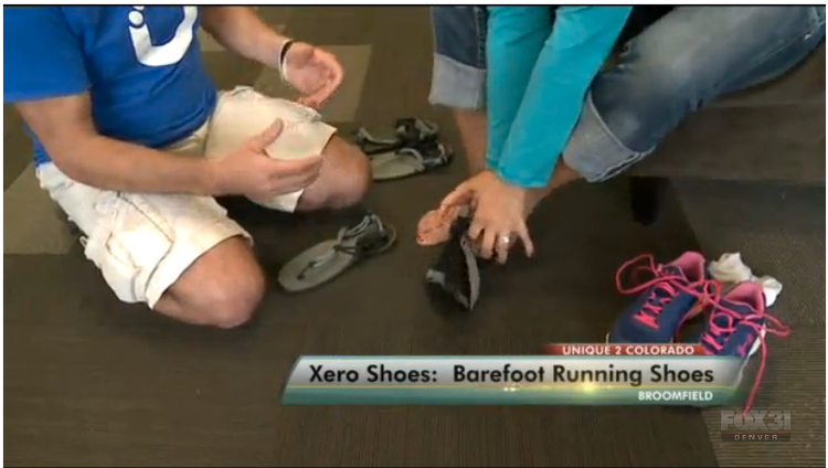 Sandals for Barefoot Running? KWGN Investigates.