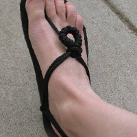 The Phoenix Flower - Barefoot Sandal tying style