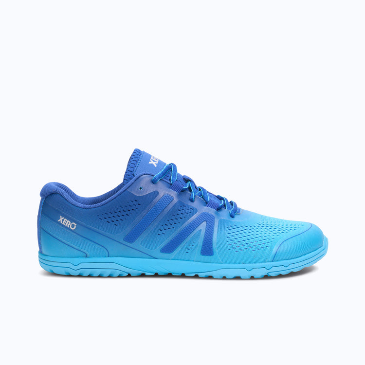 Xero Shoes HFS II Men Shoe in Blue with Toe Facing Right