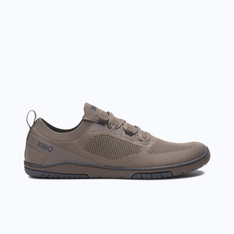 Xero Shoes Nexus Knit Men Sneaker in Morel with Toe Facing Right