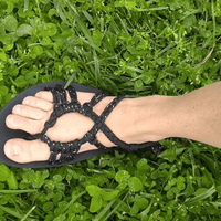 Kelly C's Super Cool DIY Sandal Tying Style