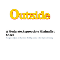 Outside Online reveals a Moderate Approach to Minimalist Shoes
