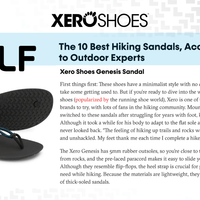 SELF Recommends Best Hiking Sandal from Xero Shoes