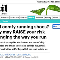 Comfy, Cushioned Shoes Can CAUSE Injuries