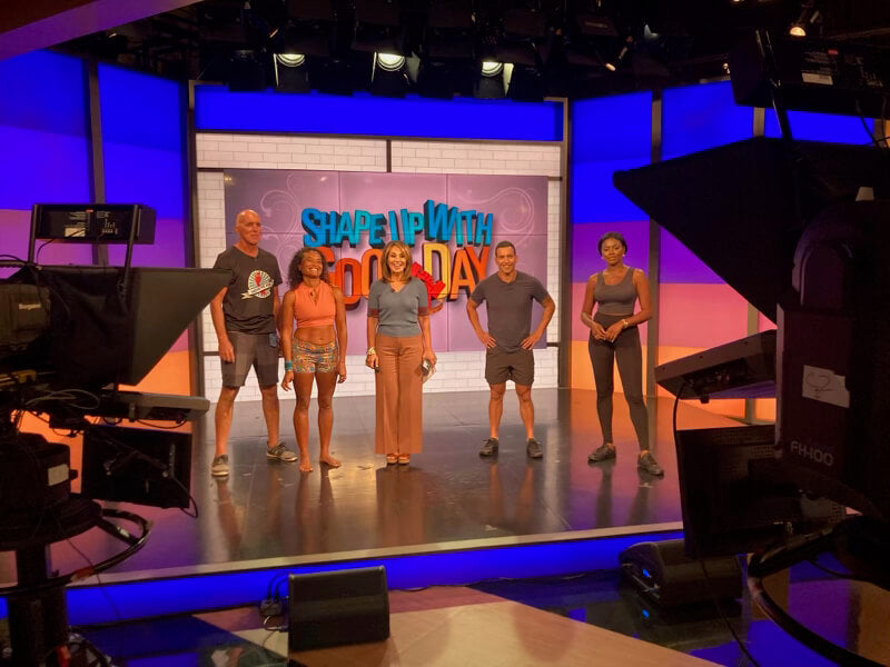 Chris McDougall Wears Xero Shoes on Good Day New York