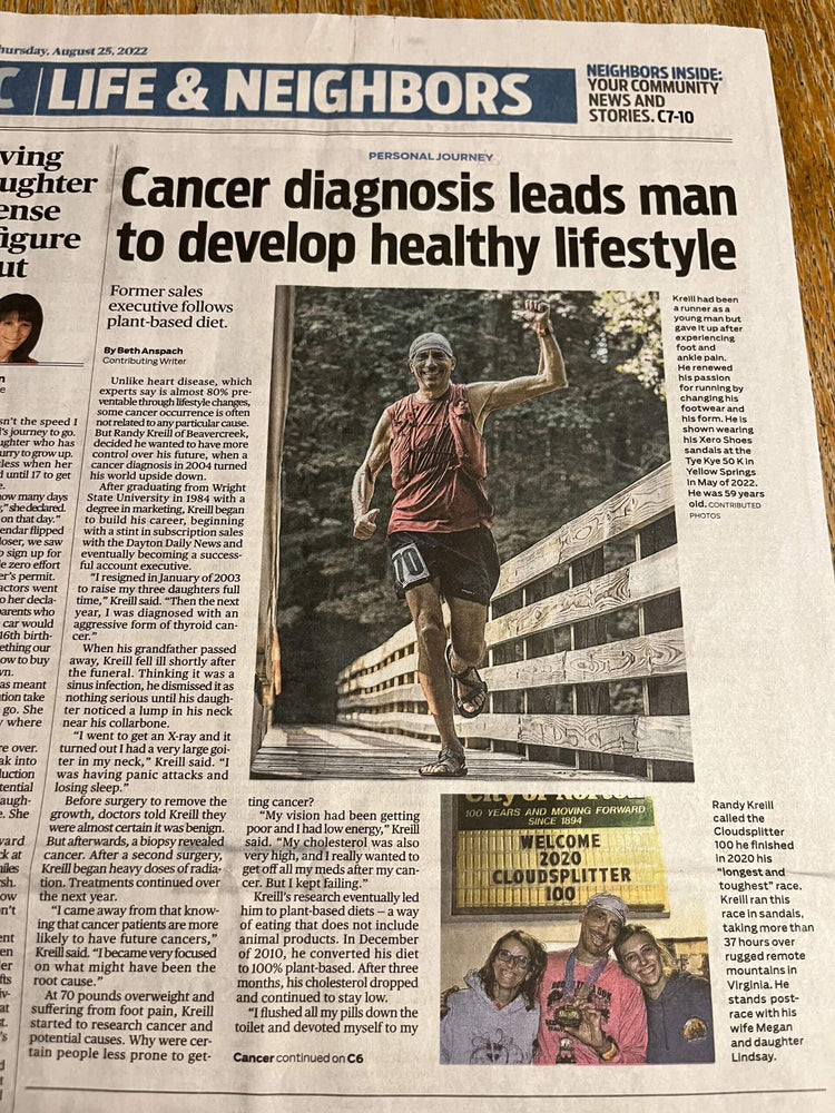 Xero Shoes Fan Embraces Running after Cancer Diagnosis