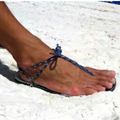 Raymond's Double-Thong Running Sandal Tying Method