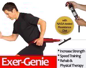 Run faster and stronger with the Exer-Genie
