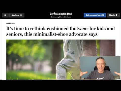 The (Fake?) Barefoot Shoe Debate - Washington Post