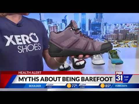 Barefoot MYTHS debunked on Fox31 Denver