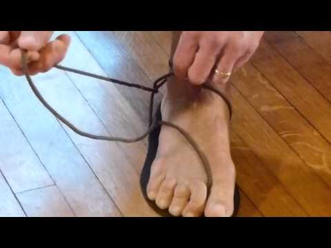 Randy's Marathon Huarache Tying Style