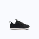 Xero Shoes Dillon Knit Kids Shoe in Black with Toe Facing Right