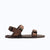 Xero Shoes D-Trail Men Sandal at Brown with Toe Facing Right