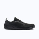 Xero Shoes Nexus Knit Women Sneaker in Black with Toe Facing Right