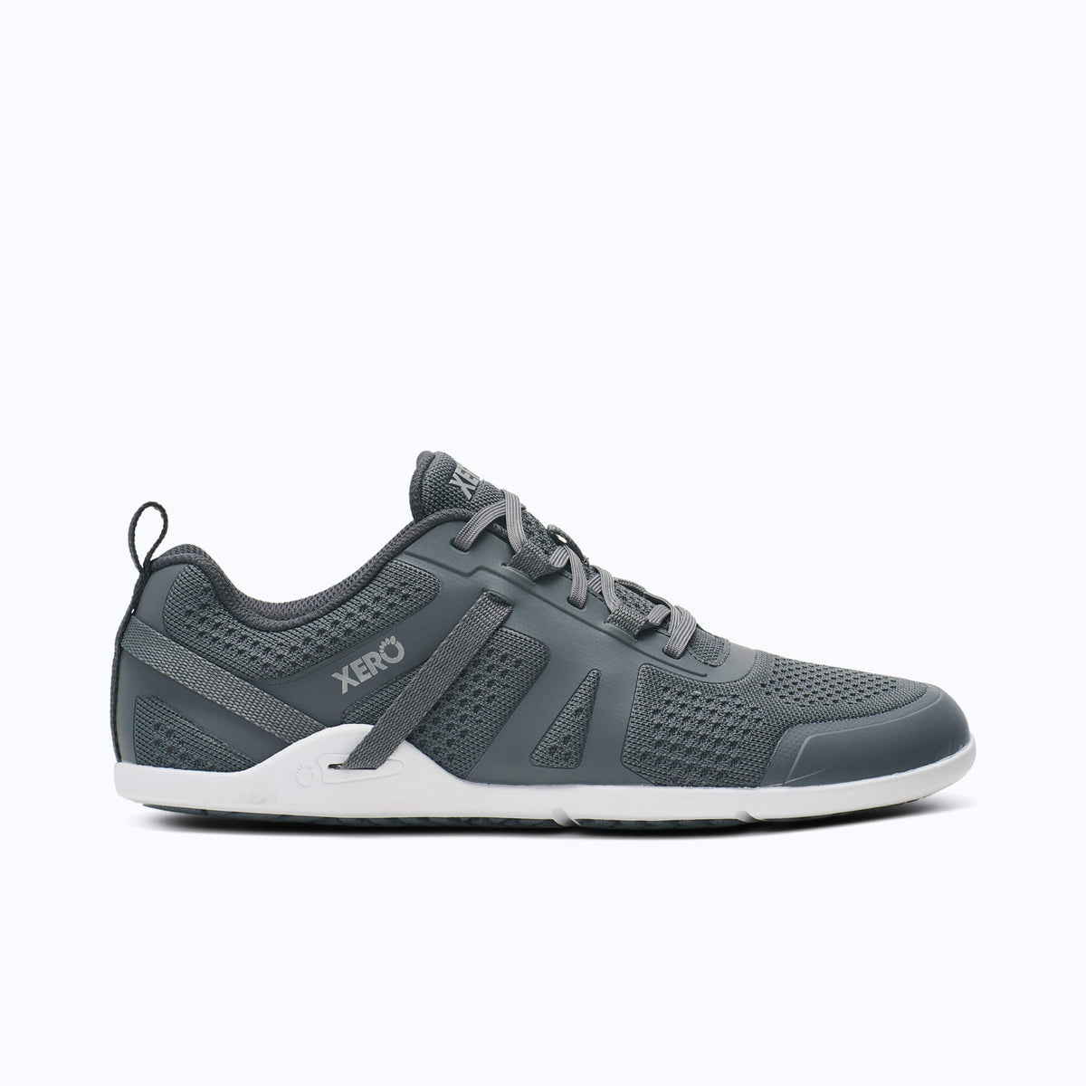 Xero Men\'s Steel Gray Rubber Lightweight Lace Up Running Classy Athletic Shoes Xero Shoes Speed Force II Barefoot Running Lifting Shoe Men  main image 2