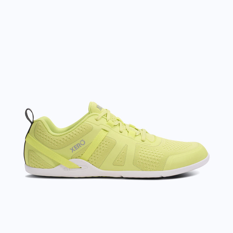 Xero Shoes Prio Neo Men Sneaker at Yellow with Toe Facing Right