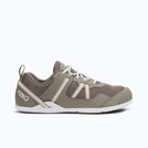 Xero Shoes Prio Men Shoe in Cement Gray with Toe Facing Right