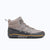 Xero Shoes Scramble Trail Mid WP Men Boot at Asphalt Gray with Toe Facing Right