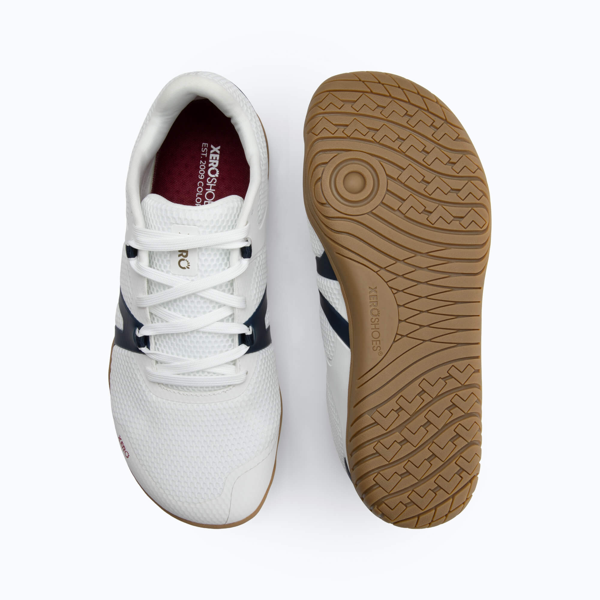 Xero Men\'s White Gold Rubber Lightweight Lace Up Running Classy Athletic Shoes Amazon.com: Xero Shoes Men main image 3