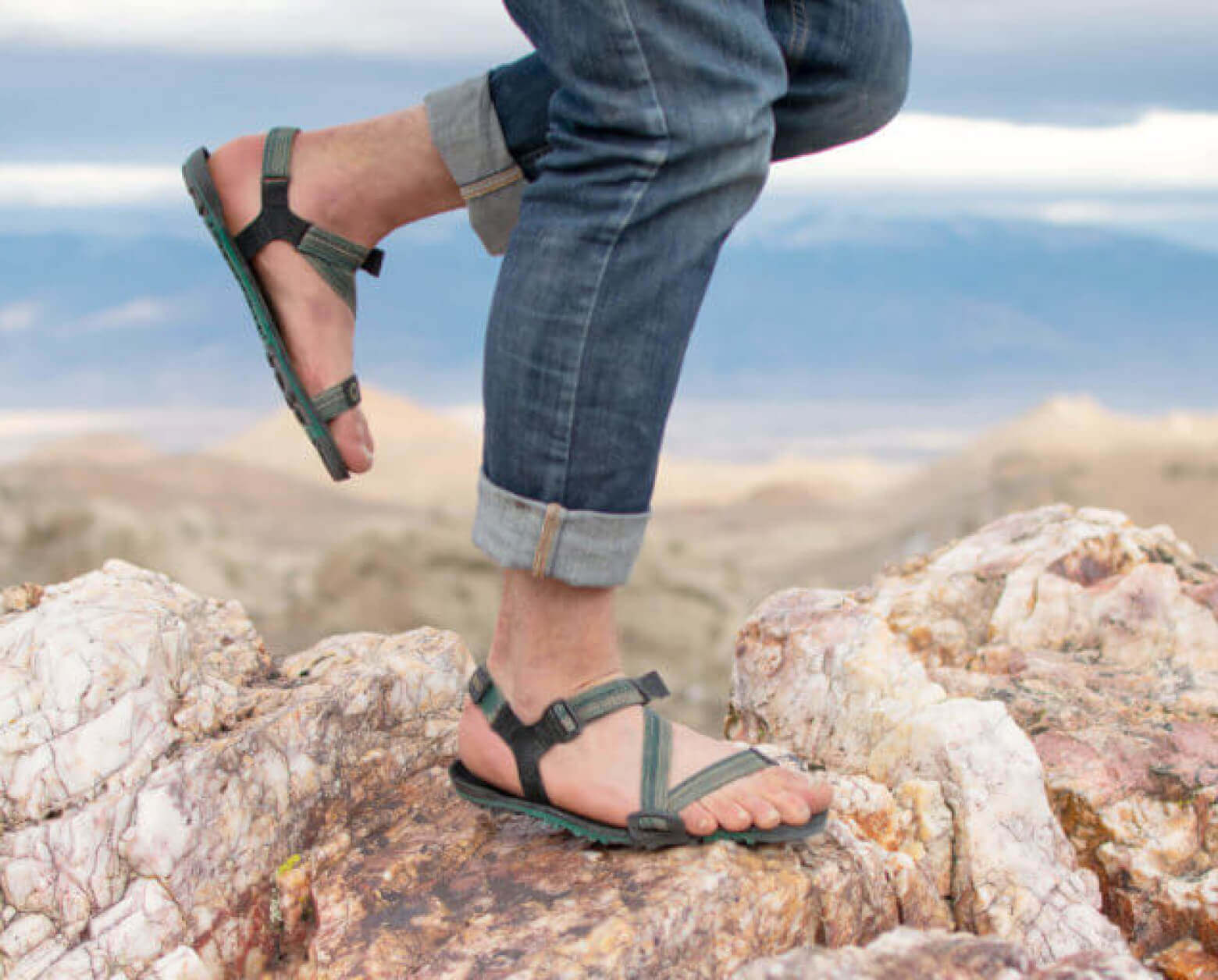 Xero Shoes Z-Trail EV Men's Hiking Sandal for Natural Movement