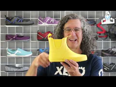 Gracie - a barefoot inspired women&#039;s rain boot. NEW for 2022 from Xero Shoes