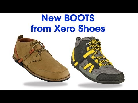 New BOOTS from Xero Shoes - zero-drop, light weight, hiking and casual
