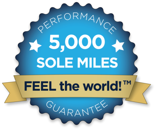 5000 Mile Sole Warranty