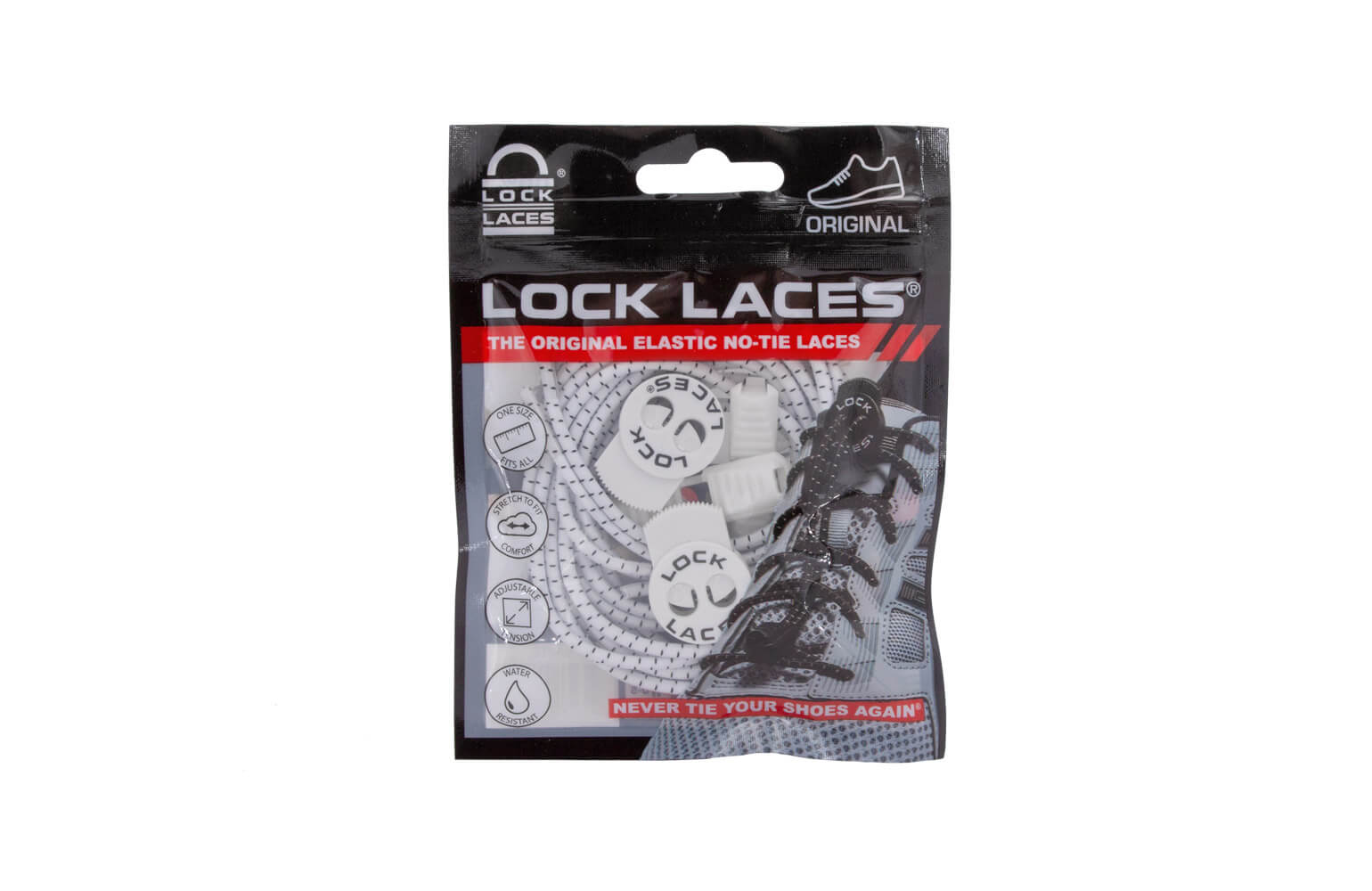 lock laces open clip
