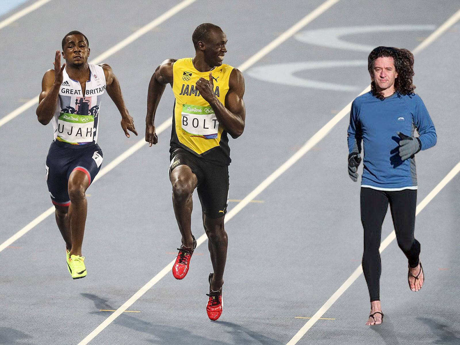 Usain Bolt beaten by 56 year old Xero 