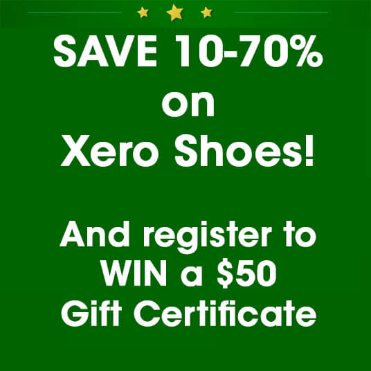xero shoes coupon