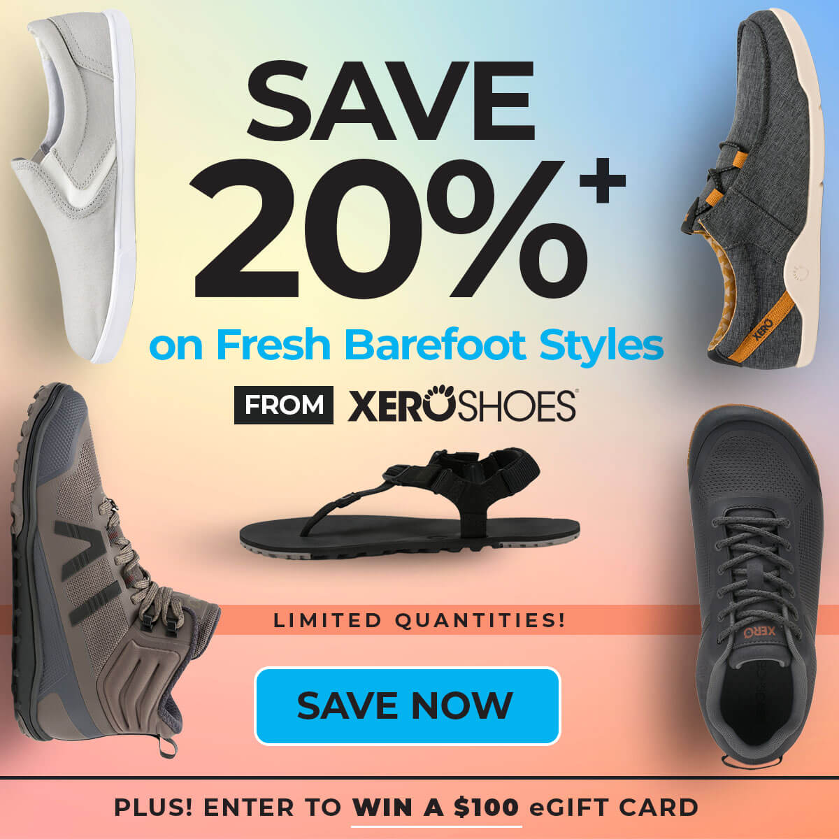 Save 20%+ on new Spring 2024 Xero Shoes