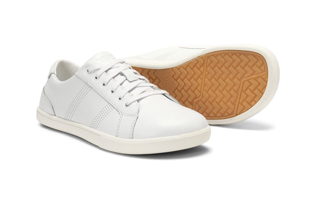 Dillon Leather casual white leather sneaker