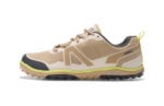 Scrambler Low EV women's tan and brown trail shoes, side view